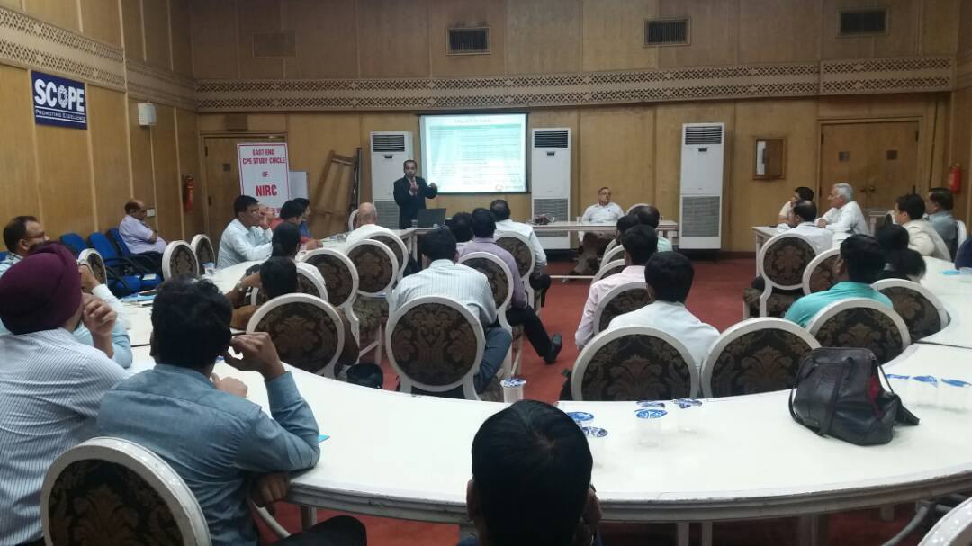 Seminar on IGST & Valuation of Supply under GST at East End CPE Study Circle